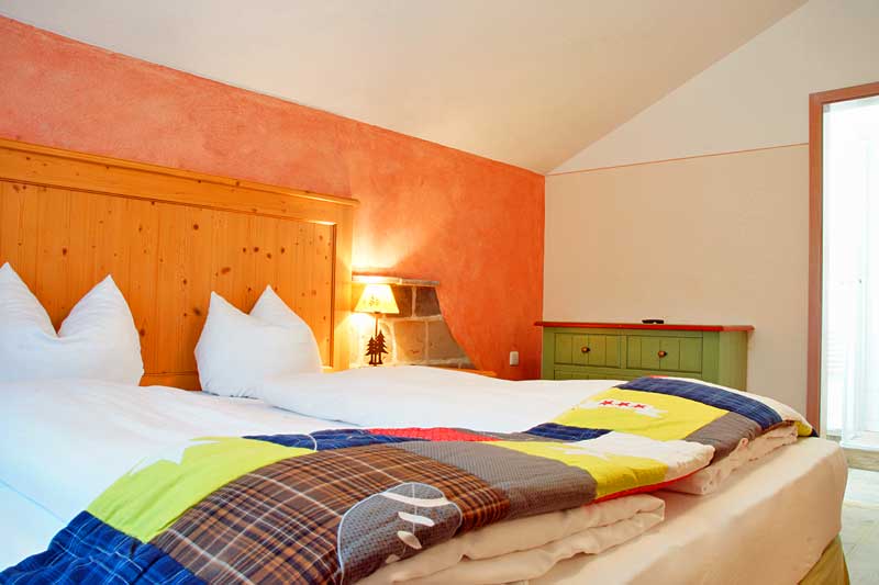 Vierbettzimmer, 35m² mit 2 Schlafräumen